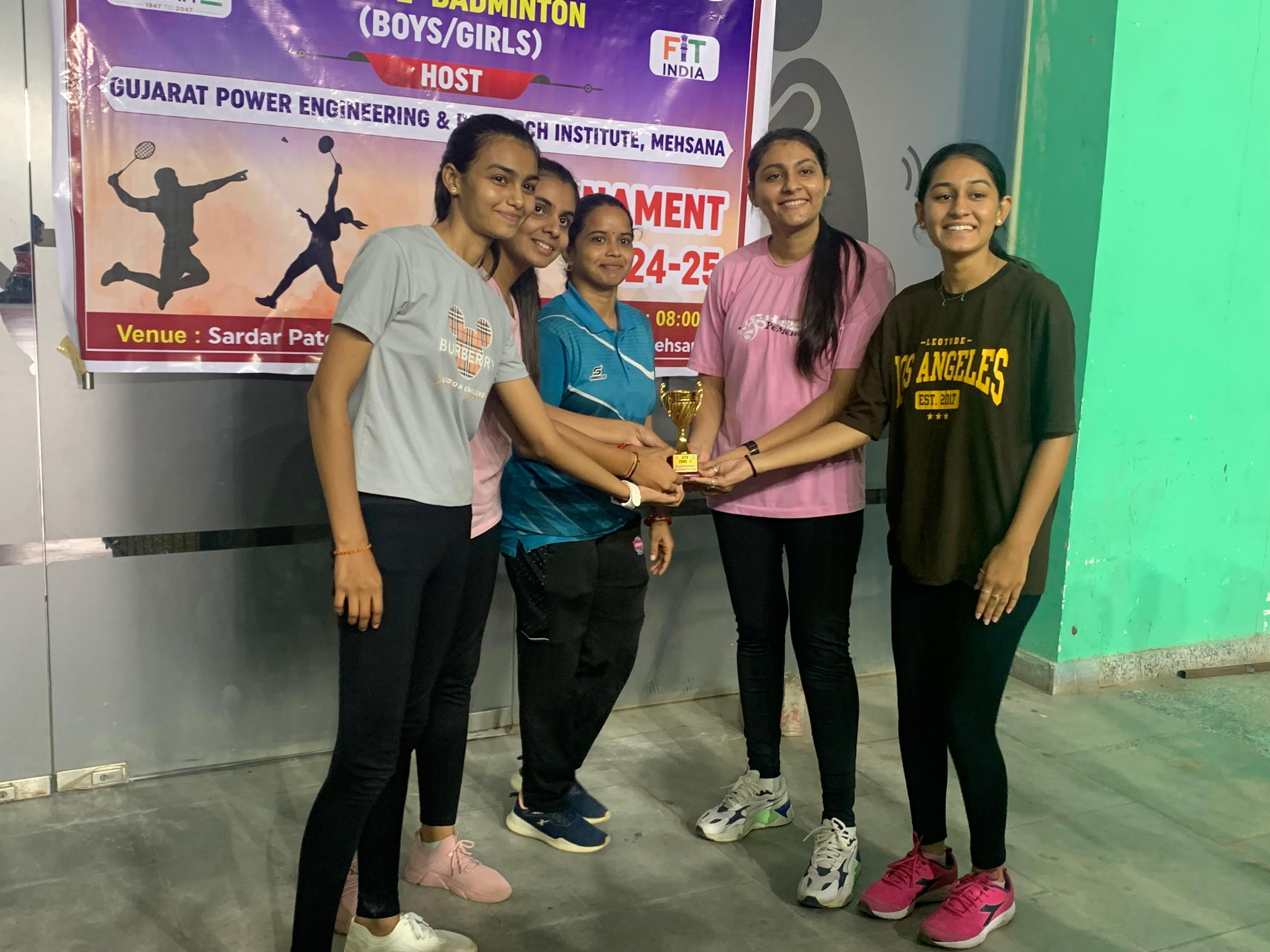 Inter college Game-Badminton(Girls)-Zone-2