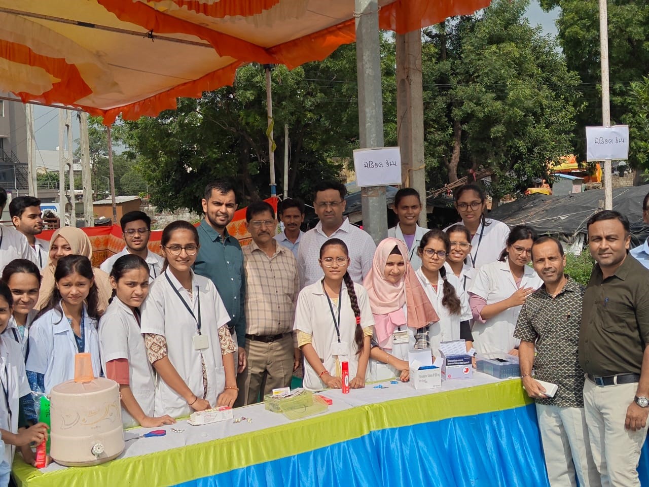Medical Camp for "Ambaji Padyatri"-2024