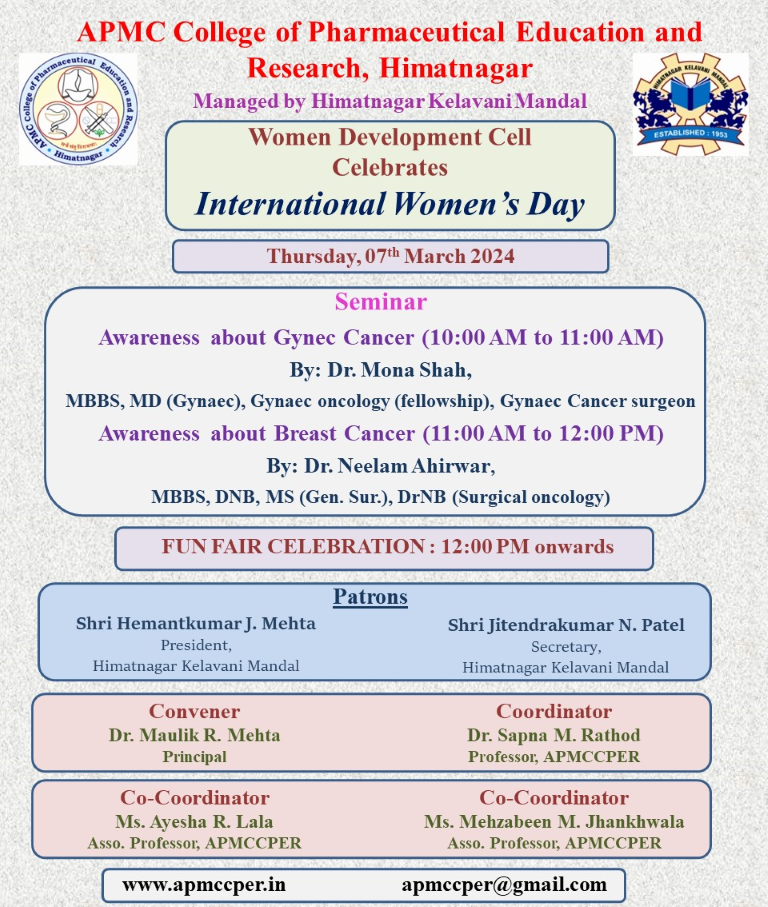 Women development cell celebrates International Women`s Day